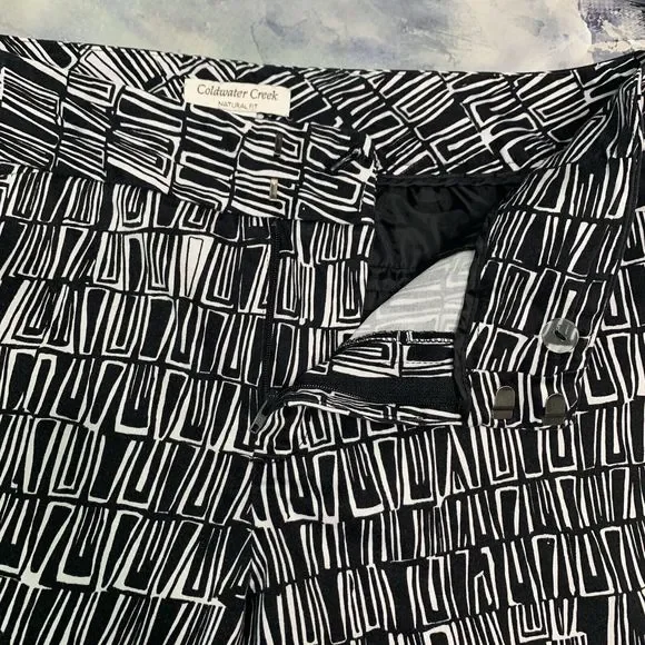 Coldwater Creek Natural Fit Capri Pants  Size 14 (Check Description) - Picture 5 of 10